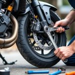 apprenez à changer vous-même la roue de votre moto après une crevaison grâce à notre guide étape par étape simple et pratique.