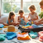 Préparer une valise pour des vacances avec trois enfants conseils pratiques pour préparer une valise efficace et bien organisée afin de partir en vacances sereinement avec trois enfants.