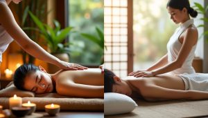 découvrez les différences entre le massage thaï et le shiatsu pour choisir la meilleure méthode de relaxation adaptée à vos besoins et profiter d'un moment de détente optimal.