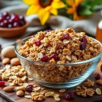 découvrez notre recette maison de granola croustillant et healthy, parfaite pour un petit-déjeuner gourmand et équilibré. facile à préparer avec des ingrédients naturels.