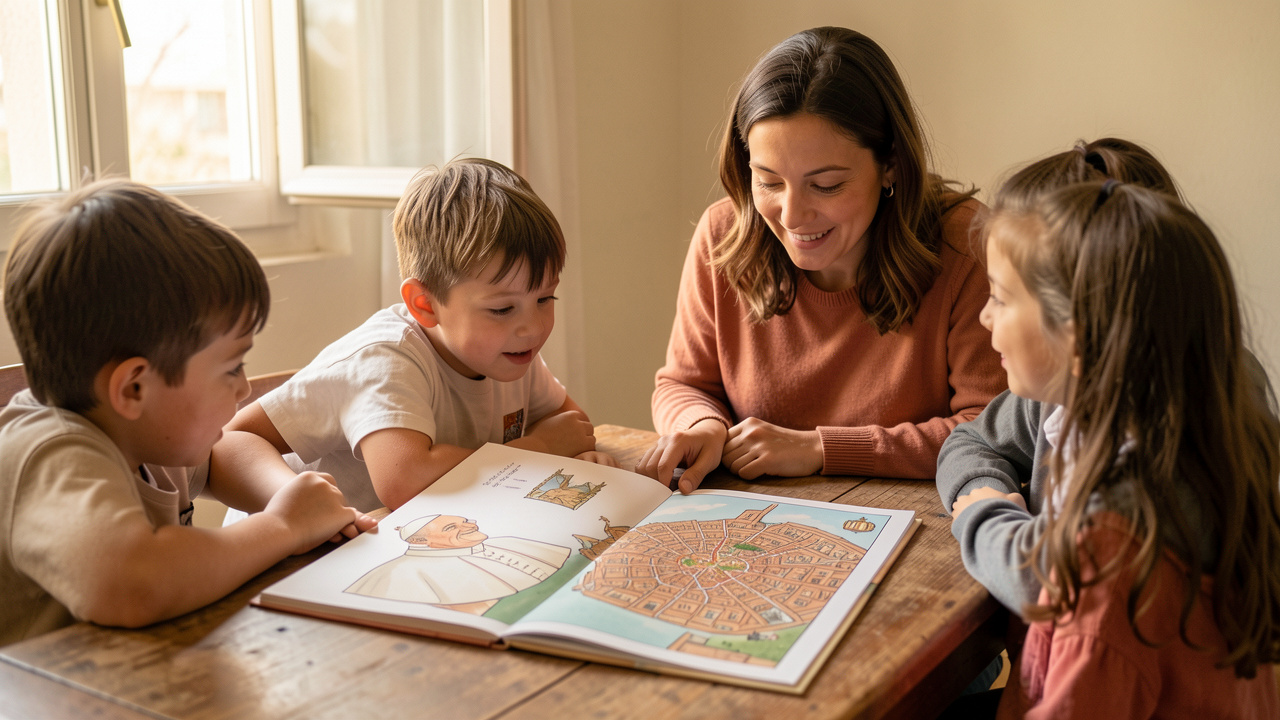 Quels supports choisir pour expliquer le pontificat de Léon XIV aux enfants ?